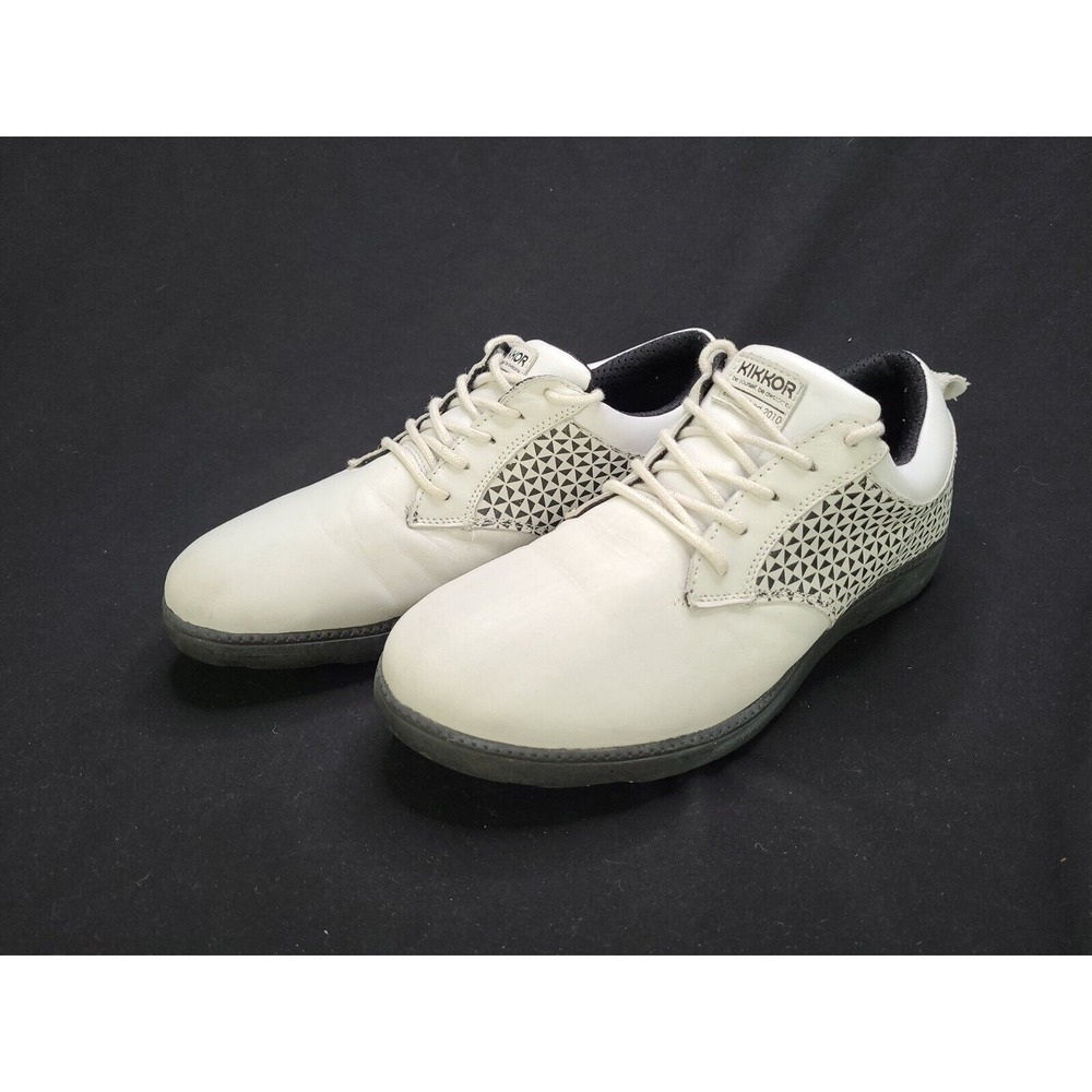 KIKKOR "White Noise" Golf Shoes Men's US‎ 9.5/10 - Used